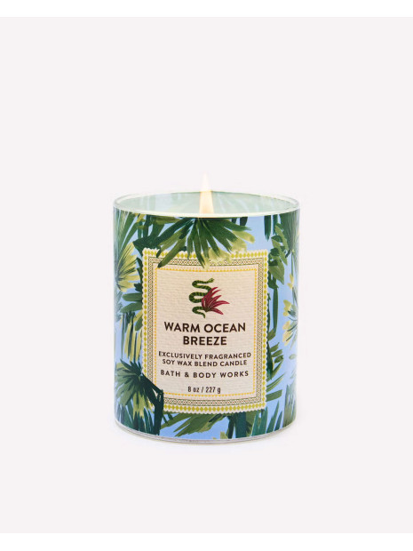Свічка Warm Ocean Breeze Single Wick Candle Bath and Body Works