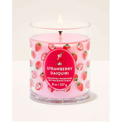 Свічка Strawberry Daiquiri Single Wick Candle Bath and Body Works