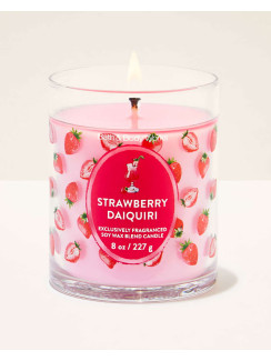 Свічка Strawberry Daiquiri Single Wick Candle Bath and Body Works