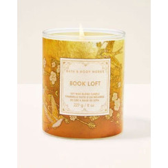 Свічка Book Loft Single Wick Candle Bath and Body Works