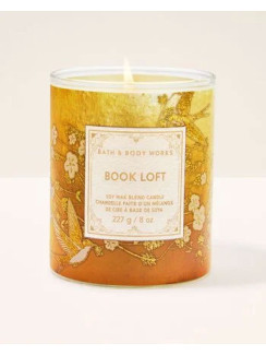 Свічка Book Loft Single Wick Candle Bath and Body Works
