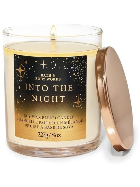Свічка Into The Night Single Wick Candle Bath and Body Works