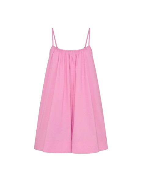 Сукня Victoria's Secret Beachwear Poplin Trapeze Mini Dress - колір Pink Sugar