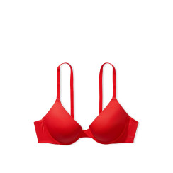 Бюстгалтер Victoria's Secret PINK Wear Everywhere™ Push-Up Bra - колір Red Pepper