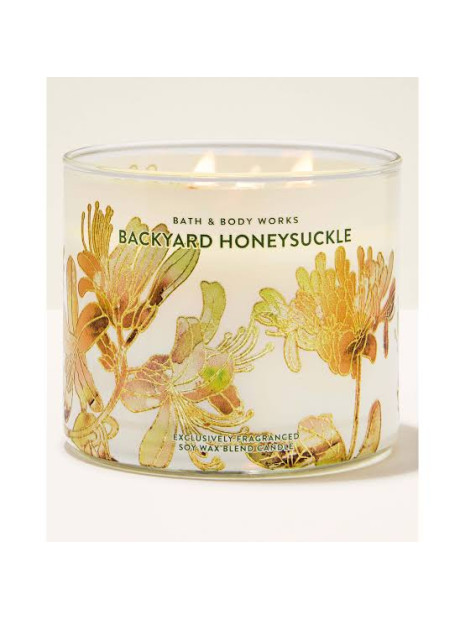 Свічка Backyard Honeysuckle Bath and Body Works