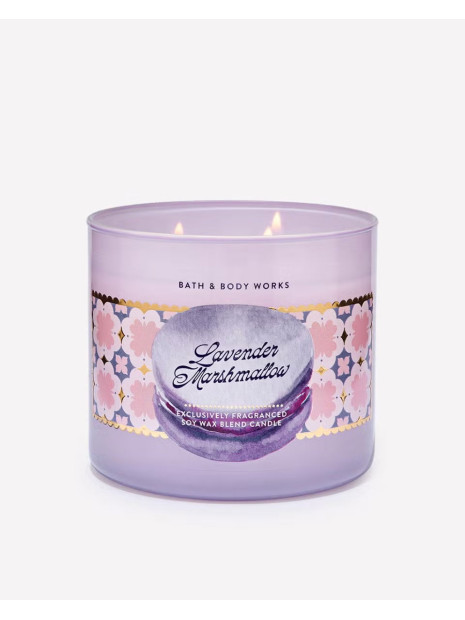 Свічка Lavender Marshmallow Bath and Body Works