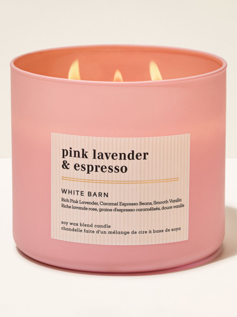 Свічка Pink Lavender & Espresso Bath and Body Works