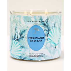 Свічка Fresh Water & Sea Salt Bath and Body Works