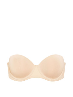  Бюстгалтер Victoria's Secret PINK Wear Everywhere™ Push-Up Strapless Bra - колір Marzipan