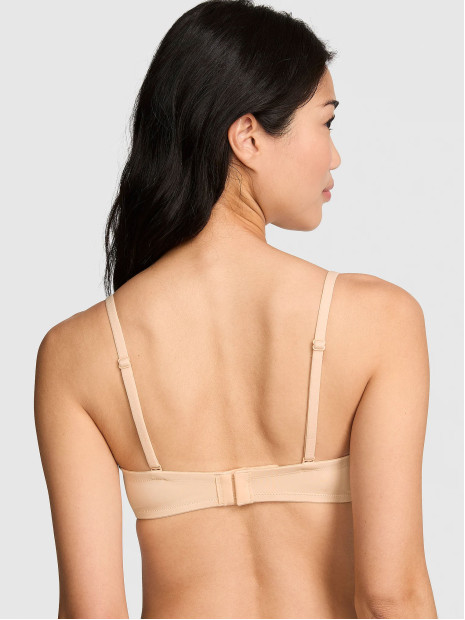 Бюстгалтер Victoria's Secret PINK Wear Everywhere™ Push-Up Strapless Bra - колір Marzipan Бюстгалтер Victoria's Secret PINK Wear Everywhere™ Push-Up Strapless Bra - колір Marzipan