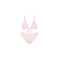 Купальник Victoria's Secret Swim Logo - колір Pretty Blossom Victoria Logos