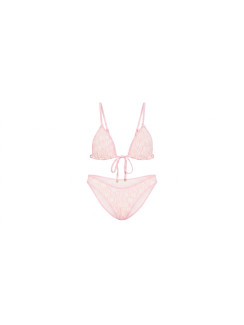 Купальник Victoria's Secret Swim Logo - колір Pretty Blossom Victoria Logos