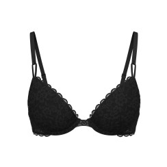 Бюстгалтер Victoria's Secret Sexy Tee Sophia Lace Push-Up Bra - колір Black