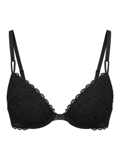 Бюстгалтер Victoria's Secret Sexy Tee Sophia Lace Push-Up Bra - колір Black