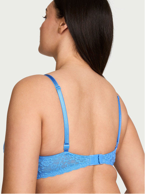 Комплект білизни Victoria's Secret Sexy Tee Sophia Lace Push-Up - колір Blue Jasper