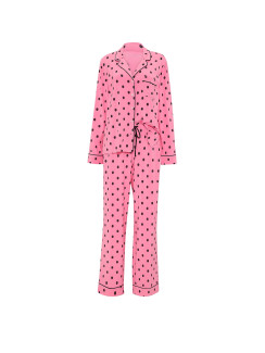 Модалова піжама Victoria's Secret SoSoft™ Modal Long Pajama Set - колір Sexy Little Pink Ikat Dots