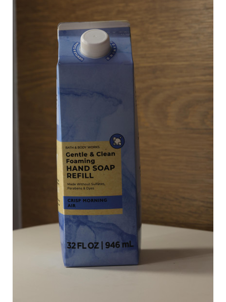 Уцінка! Мило для рук Crisp Morning Air Bath and Body Works (заправка 1 л)