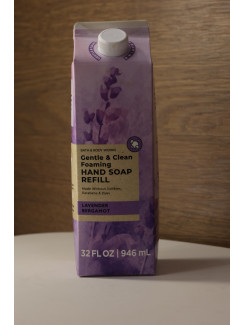 Уцінка! Мило для рук Lavender Bergamot Bath and Body Works (заправка 946 мл)