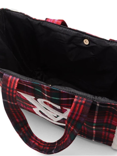 Картата сумка Victoria's Secret Plaid Bag