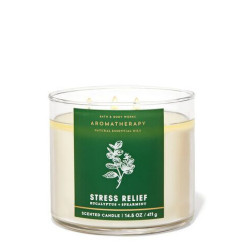 СВІЧКА AROMAT HERAPY STRESS RELIEF EUCALYPTUS SPEARMINT Bath and Body Works