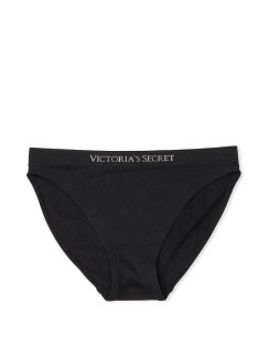 Безшовні трусики бікіні Victoria's Secret - колір Black