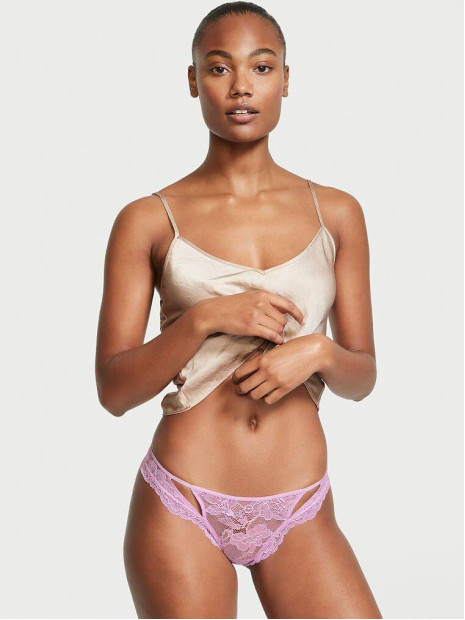 Трусики стрінги з мереживною вставкою від Victoria's Secret