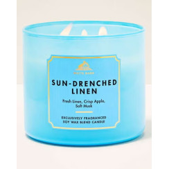 СВІЧКА SUN-DRENCHED LINEN Bath and Body Works