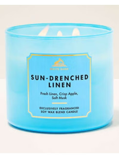 СВІЧКА SUN-DRENCHED LINEN Bath and Body Works
