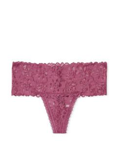 Високі мереживні трусики танга Victoria's Secret