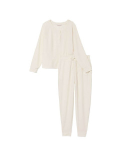 Піжама Glow Waffle Henley Jogger Set Victoria's Secret