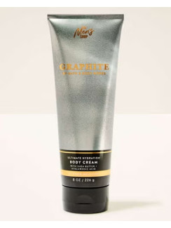 Крем для тіла з маслом ши Graphite Men's Collection Bath and Body Works для чоловіків