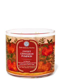 Свічка Sweet Cinnamon Pumpkin Bath and Body Works