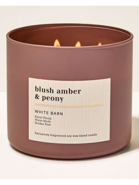 Свічка Blush Amber & Peony Bath and Body Works