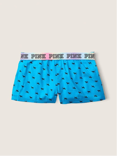 Домашні шортики Victoria's Secret PINK Flannel Boxy Pajama Shorts