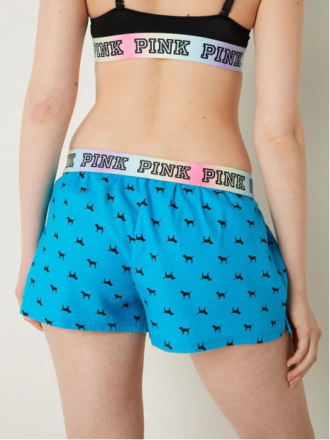 Домашні шортики Victoria's Secret PINK Flannel Boxy Pajama Shorts