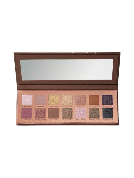 Палетка тіней Mally Beauty Best Dressed Lids, 14*1,2 г