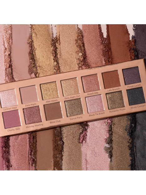 Палетка тіней Mally Beauty Best Dressed Lids, 14*1,2 г