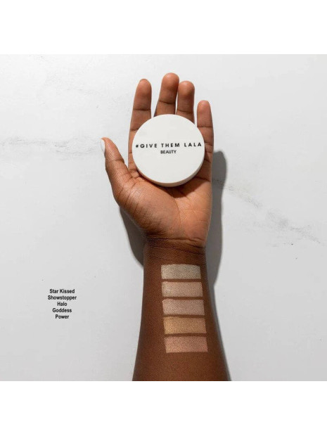 Палетка бронзер GIVE THEM LALA BEAUTY Pressed Highlighter - Showstopper
