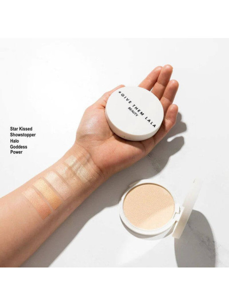 Палетка бронзер GIVE THEM LALA BEAUTY Pressed Highlighter - Showstopper