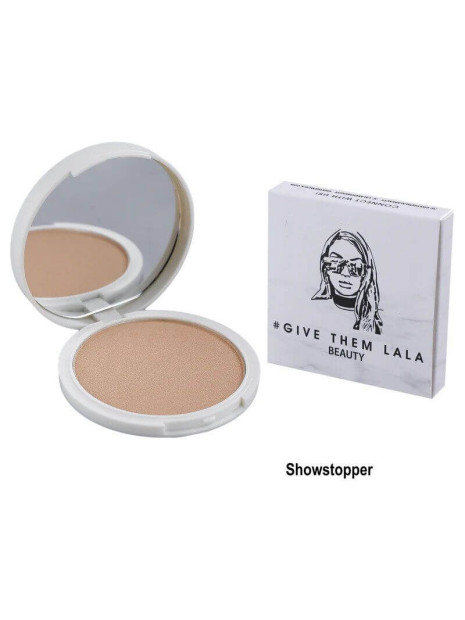 Палетка бронзер GIVE THEM LALA BEAUTY Pressed Highlighter - Showstopper
