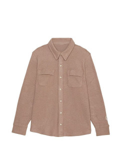 Флісова сорочка Reverse Fleece Shacket Victoria's Secret