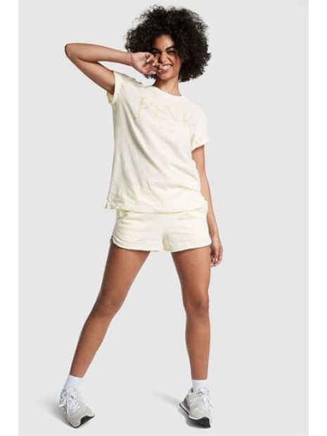 Футболка Short Sleeve Slub T-Shirt Victoria's Secret