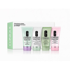 Набір для догляду за шкірою Clinique Cleansing Skincare Set (рідке мило для обличчя 30 мл + желе 30 мл + скраб 30 мл + пінка 30 мл)