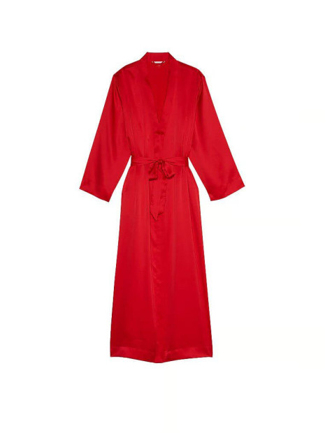 Сатиновий халат Victoria's Secret Satin Flounce Robe