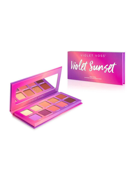 Палітра тіней Violet Voss Violet Sunset Eye Shadow And Pressed Pigment Palette