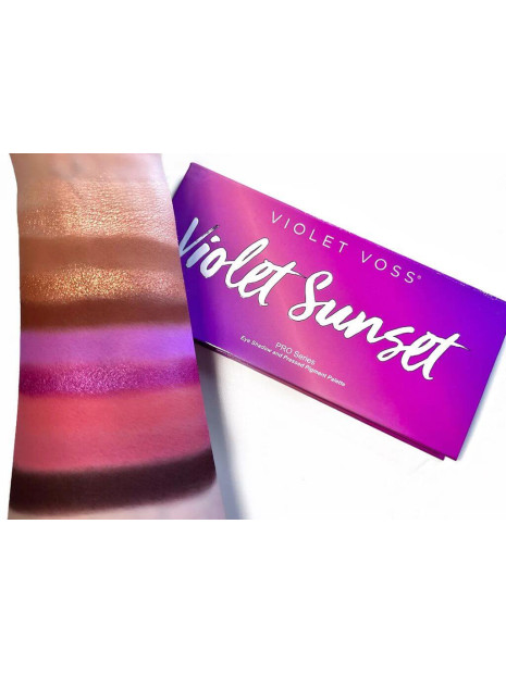 Палітра тіней Violet Voss Violet Sunset Eye Shadow And Pressed Pigment Palette