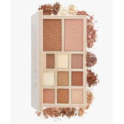 Палетка для макіяжу Toy Factory Sidekick One Face Palette, Essential Neutrals, 9*1.2 г, 2*5 г