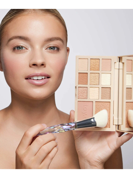 Палетка для макіяжу Toy Factory Sidekick One Face Palette, Essential Neutrals, 9*1.2 г, 2*5 г