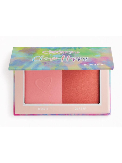 Палітра рум'яна Beauty Creations Blush Duo Palette CHOOSE HAPPY