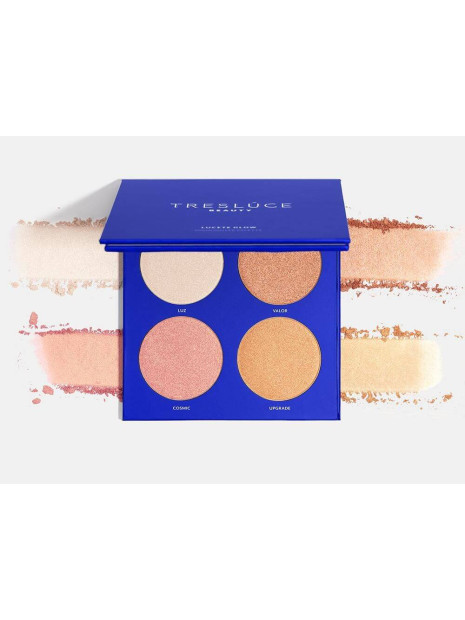 Палетка хайлайтерів Tres Luce Beauty Lucette Glow Highlighter Palette, 16 г